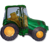 Шар фольга мини Трактор зеленый Fm