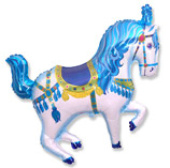 Шар фольга мини Лошадь цирковая Fm