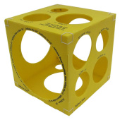 Калибратор Кубический Желтый на 3”–14” 12 размеров 40*40*40см 