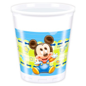 Стаканы пластик 200мл Малыш Микки Baby Mickey (уп8)