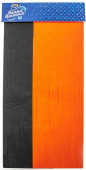 Гирлянда Тассел бумага Черный оранжевый 35х12см 10листов