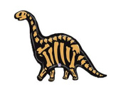 Шар фольга фигура скелет Динозавр Бронтозавр BT 50" 127см