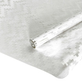 Пленка рулон 0,70х7,5м прозрачная Шеврон Белый