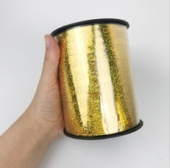 Лента бобина 5ммх500м голография Золото