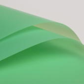 Пленка лист 58х58см однотонная Зеленая (уп20)