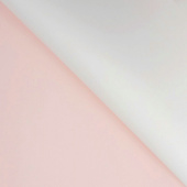 Пленка лист 60х60см двухсторонняя матовая Персиковый Белый (уп20)
