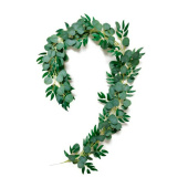 Украшение декор Листья Зелень Эвкалипта-Микс искусственная 200см