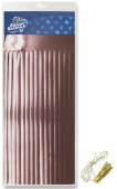 Гирлянда Тассел фольга Розовый металлик 35х12см 12 листов