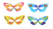 Маска бумага Бабочки разные (6шт)