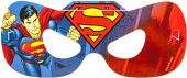 Полумаска бумага Супермен (6шт)