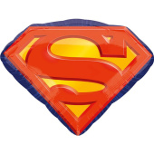 Шар фольга фигура Супермен эмблема 26" 66см W X 20" 50см H An