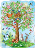 Плакат А2 Весеннее дерево