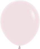 Шар латекс 18"/Sp пастель 609 макарунс Розовый матовый (25шт)