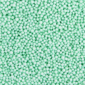 Шарики пенопласт Зеленый 2-4 мм 10гр