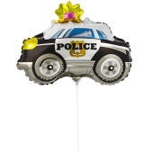 Шар фольга мини Машина Полиция