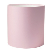 Коробка б/к цилиндр Премиум Нежно-розовый 15х15см 1 штука