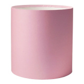 Коробка б/к цилиндр Премиум Розовый 15х15см 1 штука