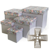 Коробка куб WOW - Сюрприз Сказочная принцесса Сиреневый 12х12х12см 1 штука