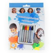 Гримировальные карандаши Классики 6 цветов 1шт
