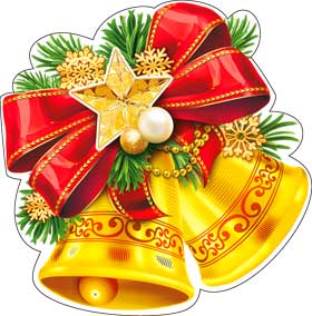 Украшение на скотче Колокольчики (10шт)