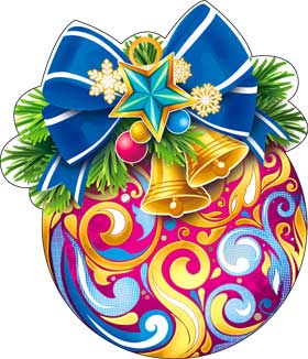 Украшение на скотче Шар (10шт)