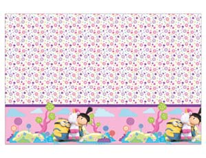 Скатерть ПЭТ 120х180см Миньоны Пушистик PR