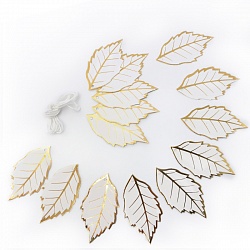 Гирлянда подвеска 300см Листья