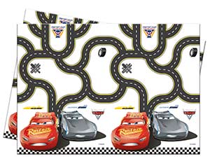 Скатерть ПЭТ 120х180см Тачки 3