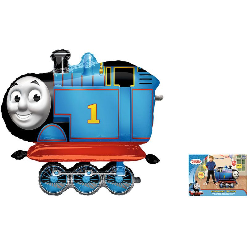 Шар фольга фигура AIR Паровозик Томас размер An
