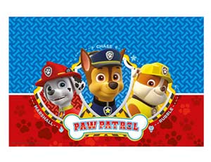 Скатерть ПЭТ 120х180см Щенячий Патруль PR