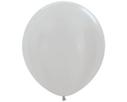 Шар латекс 24"/Sp перламутр 481 Серебро