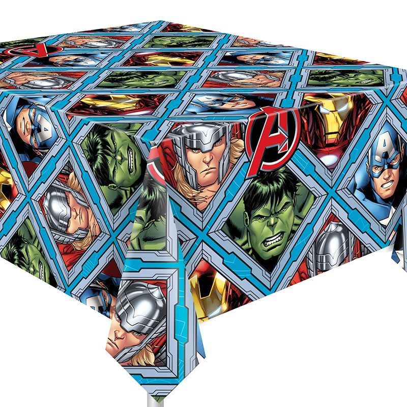 Скатерть ПЭТ 120х180см Мстители