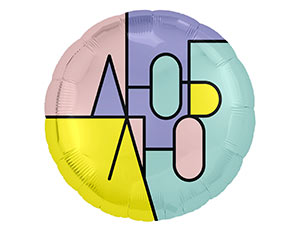 Шар фольга 18''/AG круг Люблю