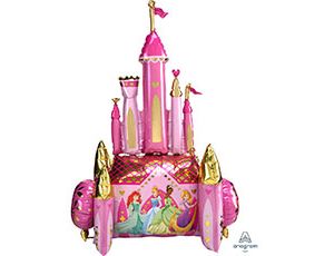 Шар фольга фигура AIR Замок Принцессы 55" 139см An