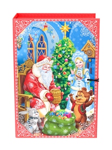 Коробка-книга ДМ и его внучка 12х18х5см