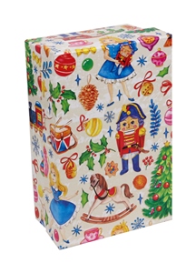 Коробка прямоугольная Сказочные герои 19х12х7,5см
