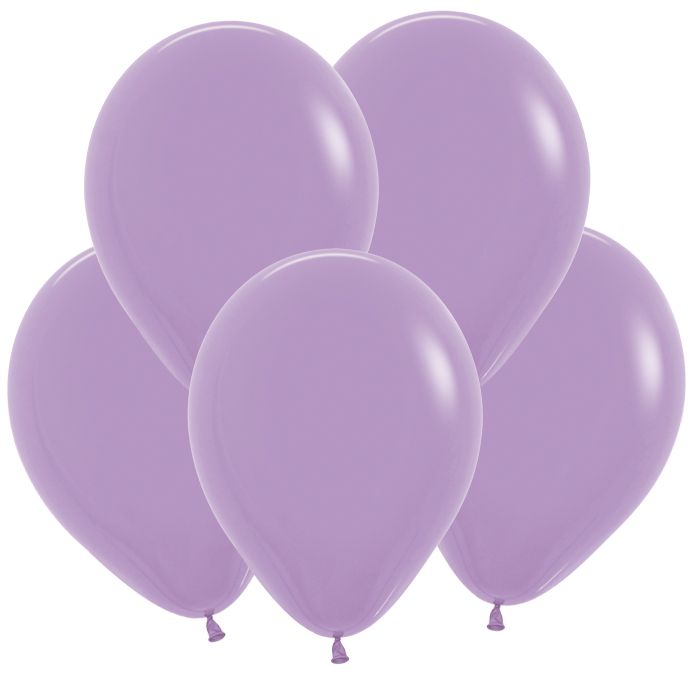 Шар 12", латекс, пастель Lilac