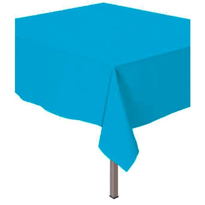 Скатерть ПЭТ 137х274см однотонная Делюкс Карибы ВС
