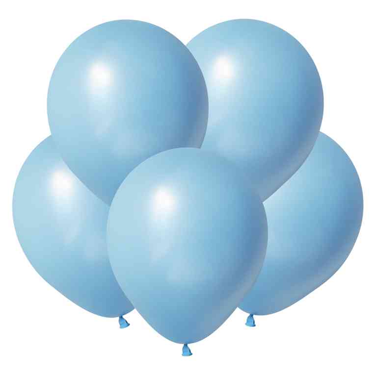 Шар латекс без рисунка 12" ВП пастель Голубой (100шт)
