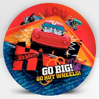Hot Wheels. Набор бумажных тарелок-1, 6 шт d=180 мм