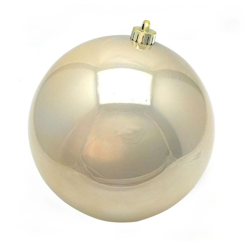 Игрушки на елку Шар 25см Пудровый перламутровый