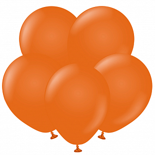 Шар латекс без рисунка 12" ВС пастель Охра Rust Orange (100шт)