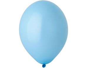 Шар латекс 14"/Bb/35см B120/003 пастель Экстра Sky Blue 24л (25шт)