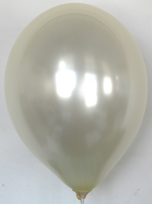 Шар латекс без рисунка 12" ЗБ M31 Айвори металлик (25 50шт)