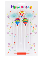 Свеча для торта на пиках фигурная Воздушные мечты (уп5) Миленд
