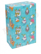 Коробка прямоугольник Зима пришла 19х12х7,5см