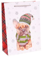 Пакет M Французский бульдог 18х24х8,5см