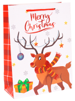 Пакет M Олень 18х24х8,5см