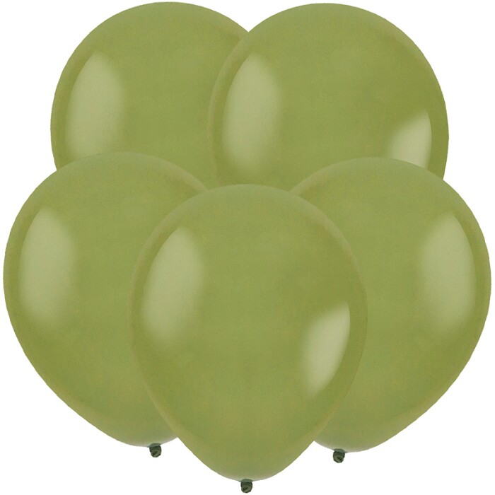 Шар латекс без рисунка 12" ВС пастель Эвкалипт (100шт)