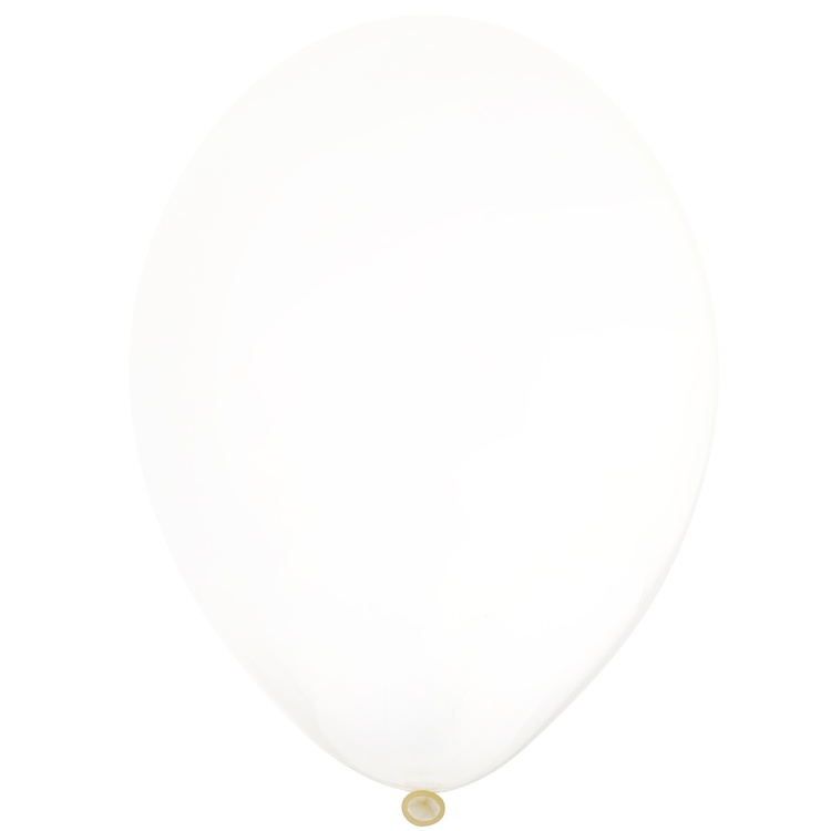 Шар латекс без рисунка 14" Bb B105 038 кристалл Экстра Прозрачный Clear (50шт)
